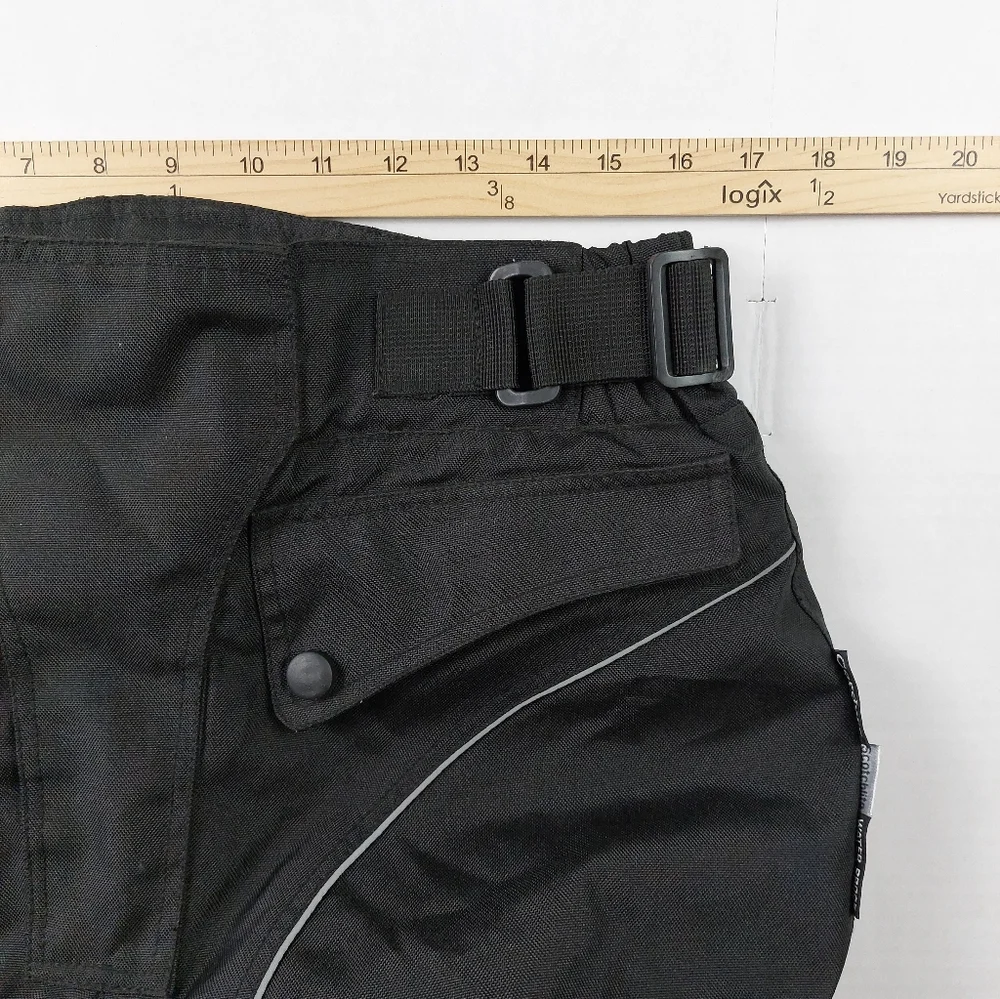 Xtreemgear Motorcycle Pants Mens Black 32x28.5 Cordura Scotchlite Waterproof